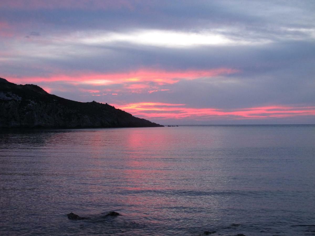Oklaca Patmos Beach Rooms سكالا المظهر الخارجي الصورة