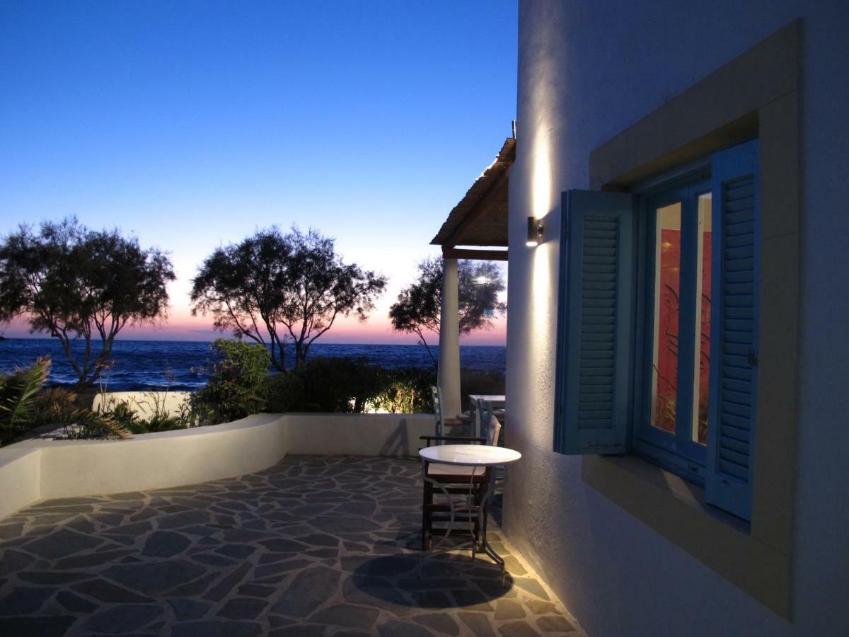 Oklaca Patmos Beach Rooms سكالا المظهر الخارجي الصورة