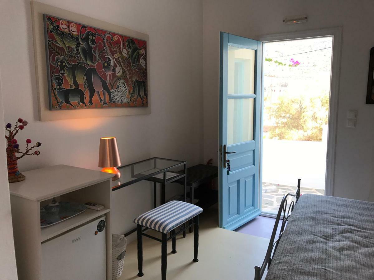 Oklaca Patmos Beach Rooms سكالا المظهر الخارجي الصورة